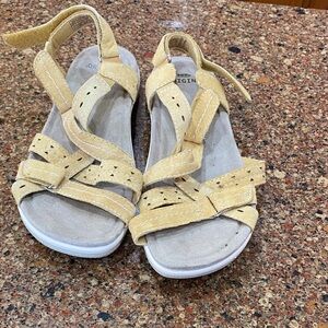 Earth Origins Strappy Gold Sandals